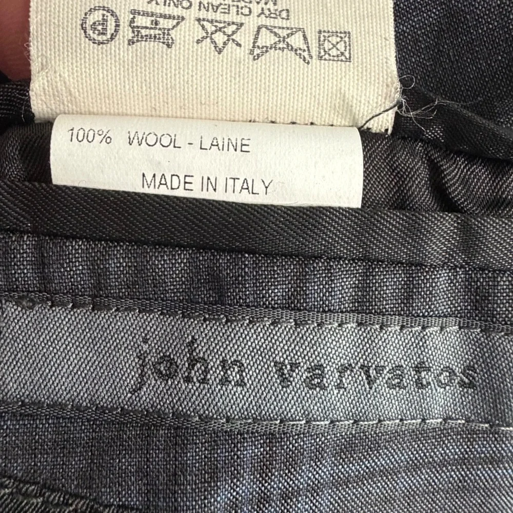 John Varvatos Sport Coat Mens EU 50 US 40 Blue Wool Glenn Plaid Italy Blazer